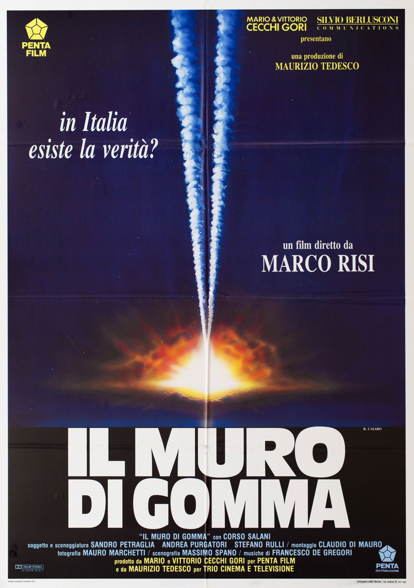 Il muro di gomma - Manifesto 1