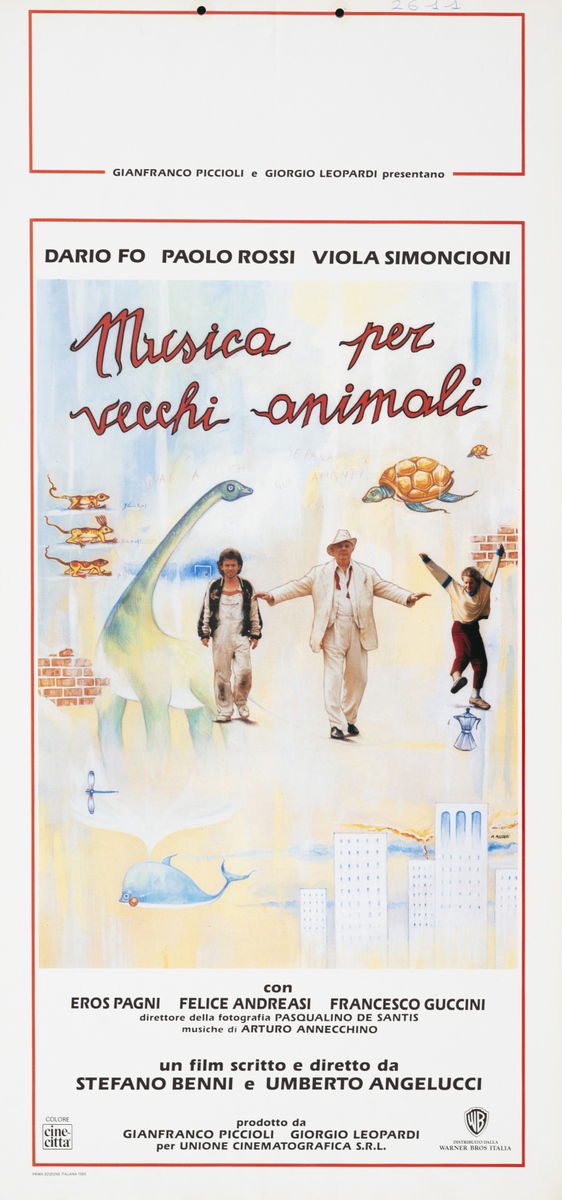 Musica per vecchi animali - Lobby Card 1