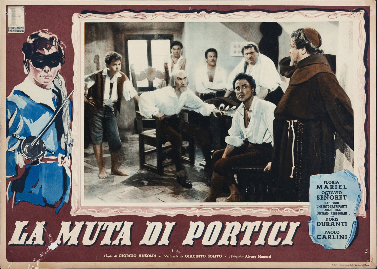 Fotobusta 3 per il film La muta di Portici (1952)