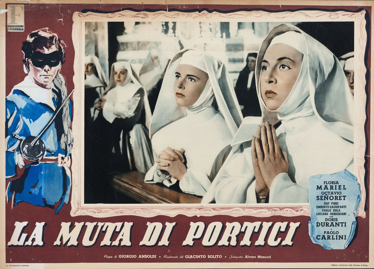 Fotobusta 4 per il film La muta di Portici (1952)