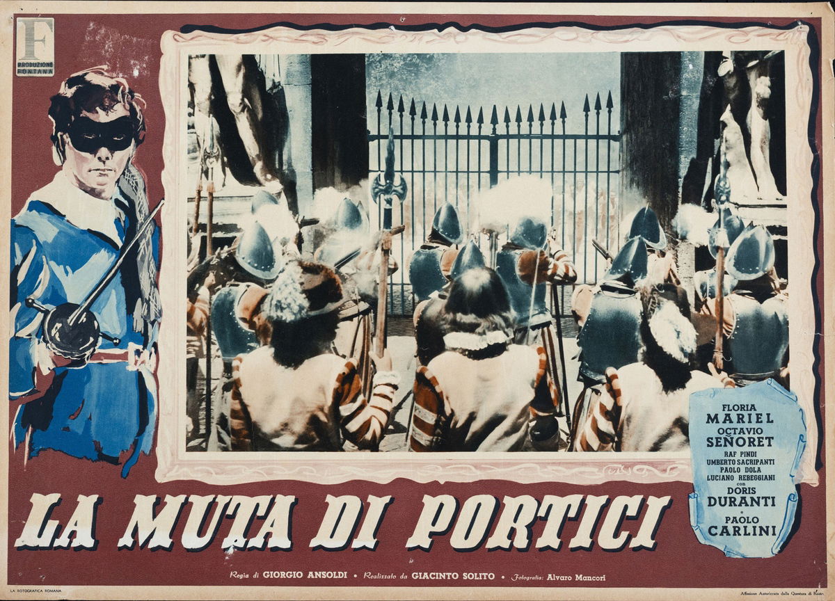 The Mute of Portici - Fotobusta 1