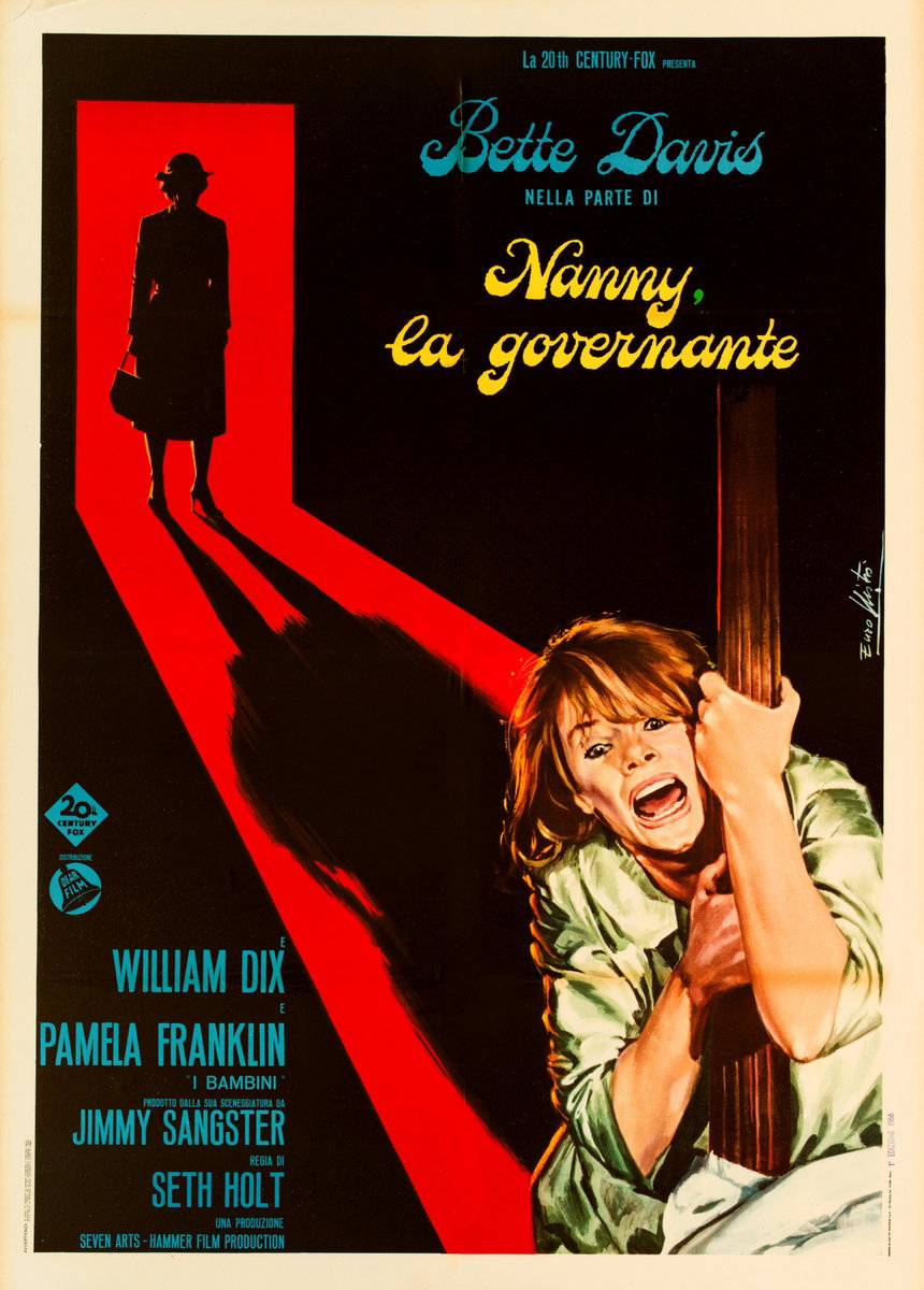 Manifesto 2 per il film Nanny la governante (1965)