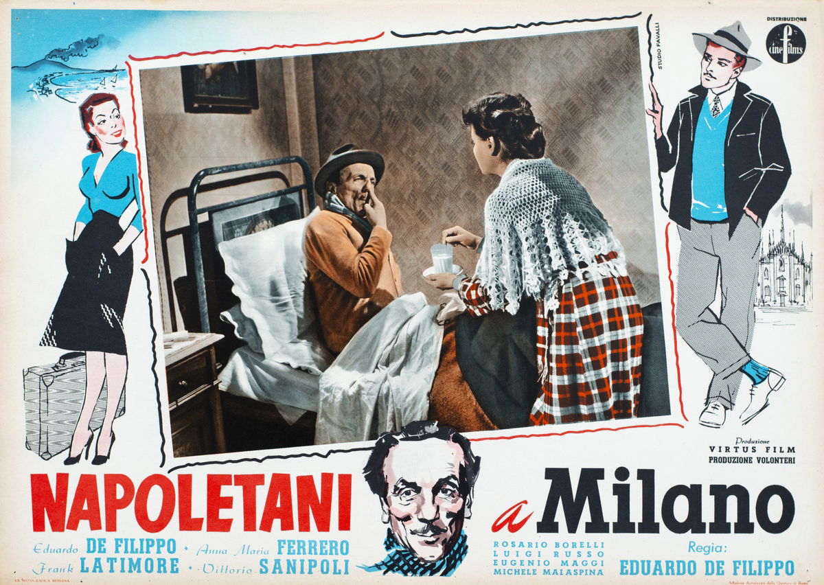 Napoletani a Milano - Fotobusta 1