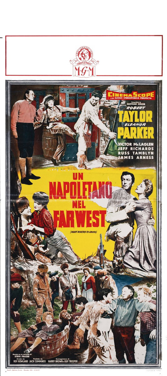Locandina 2 per il film Un napoletano nel Far West (1955)