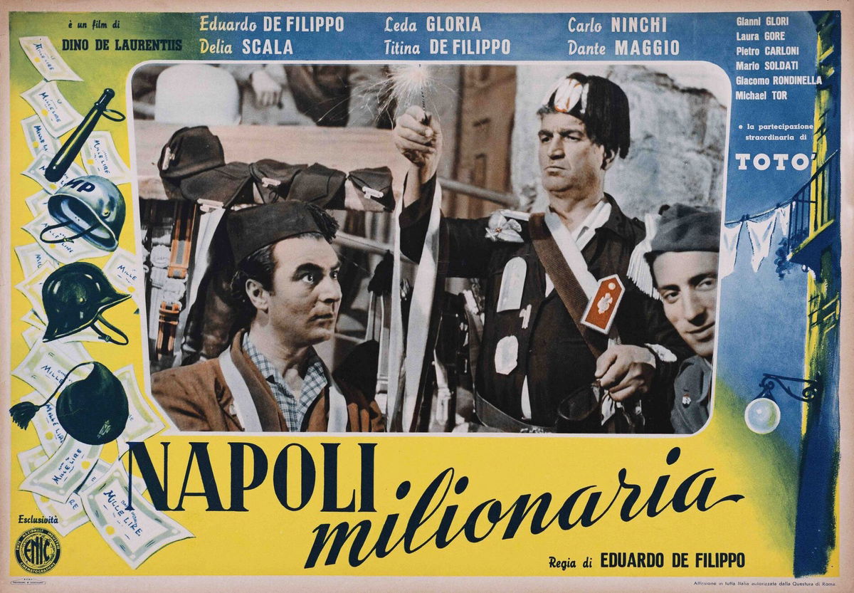 Napoli milionaria - Fotobusta 1