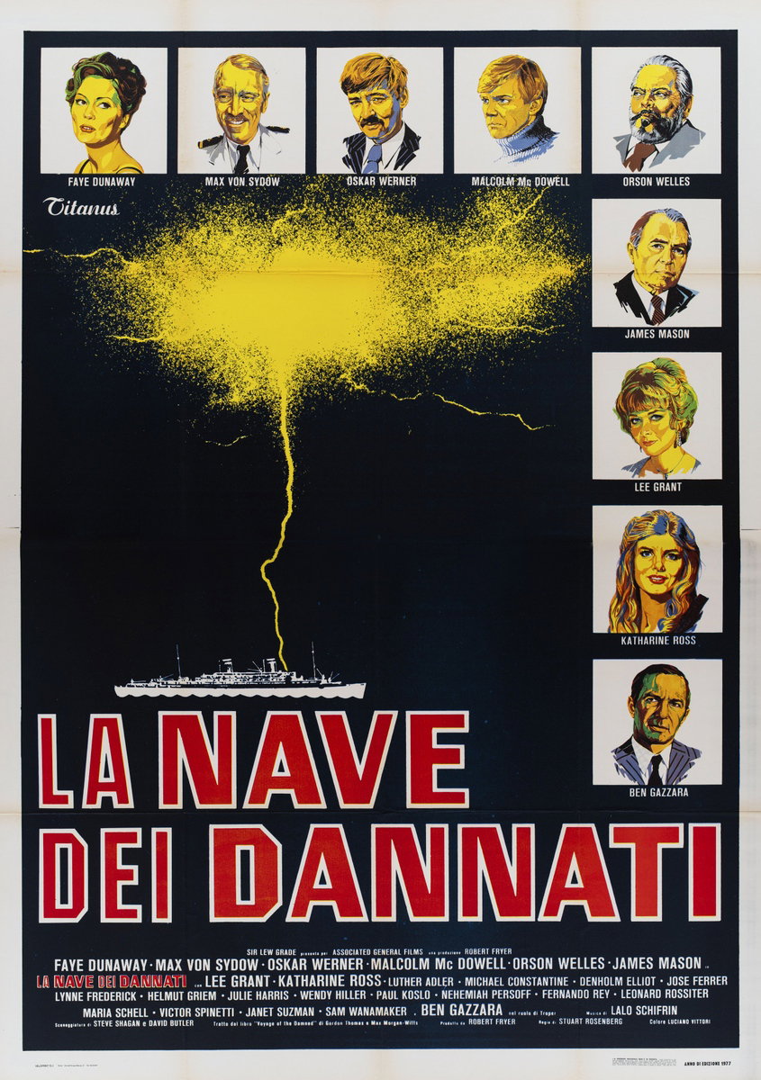 La nave dei dannati - Manifesto 2