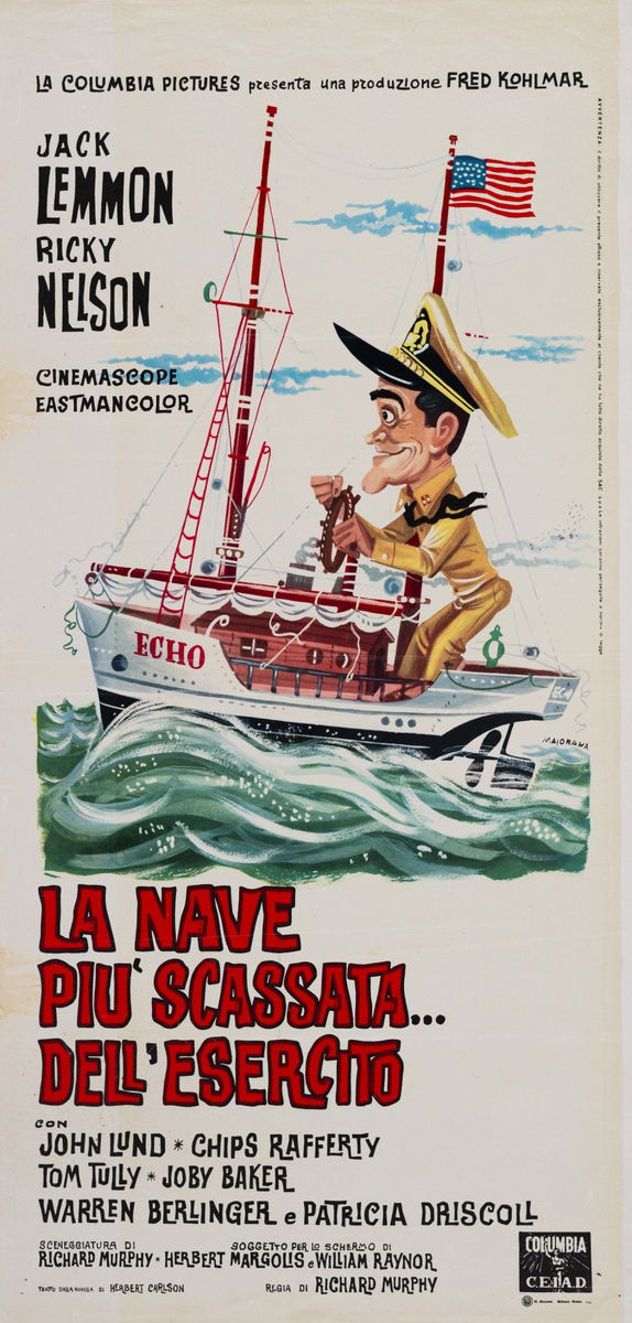 La nave più scassata dell'esercito - Locandina 1