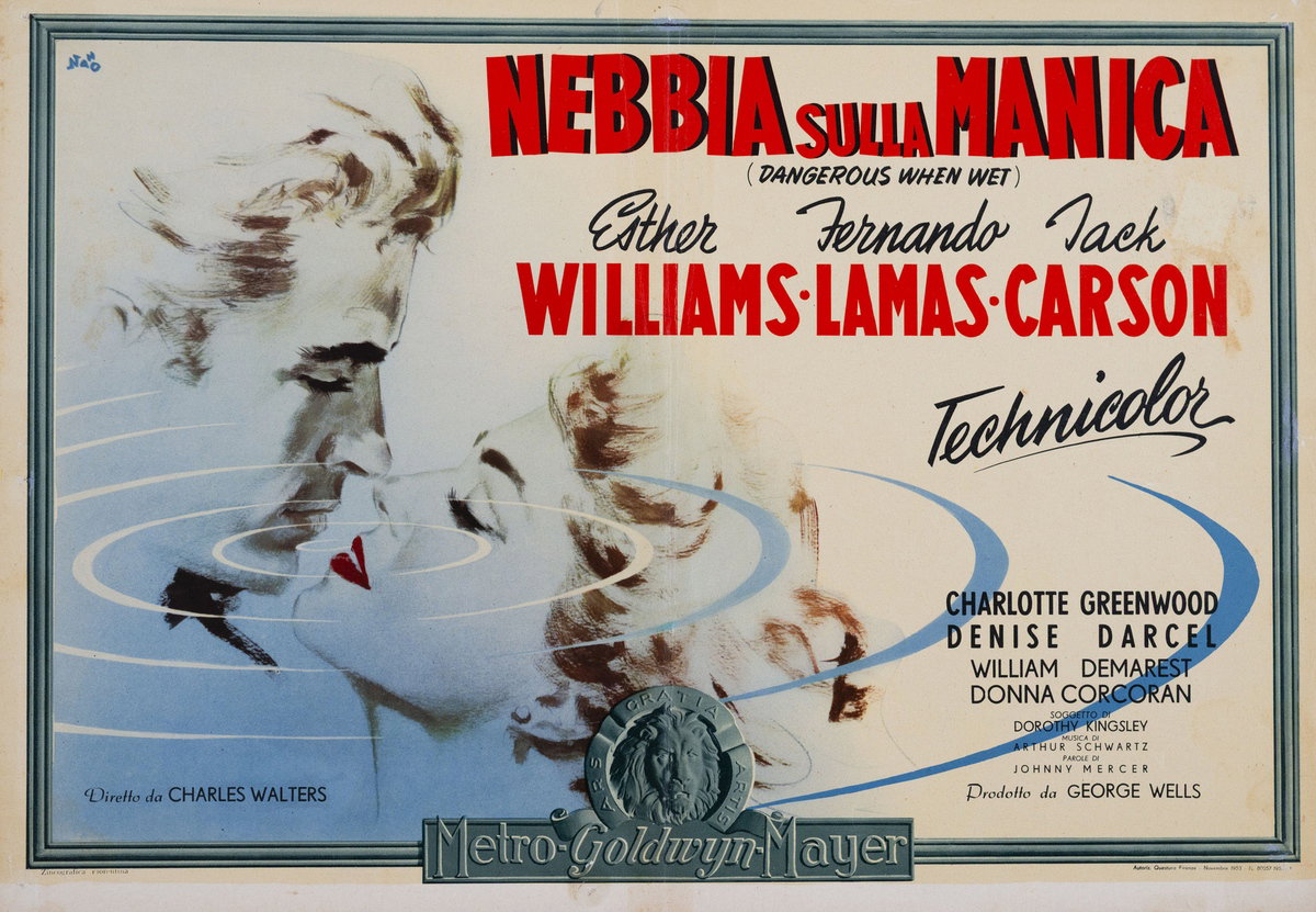 Dangerous When Wet - Lobby Card 2
