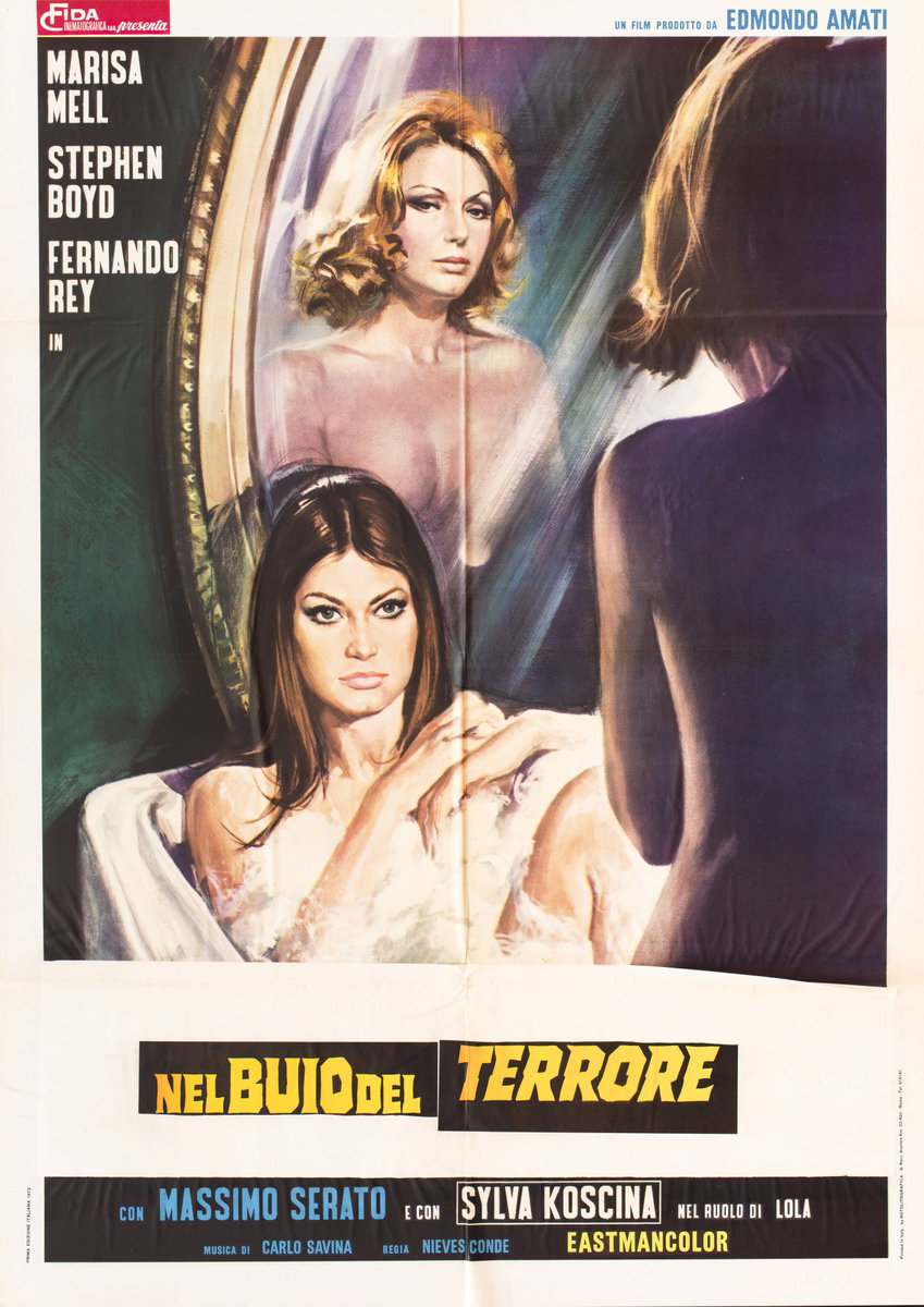 Manifesto 3 per il film Nel buio del terrore (1971)