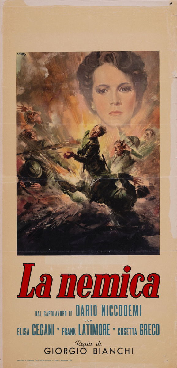 La nemica - Locandina 1