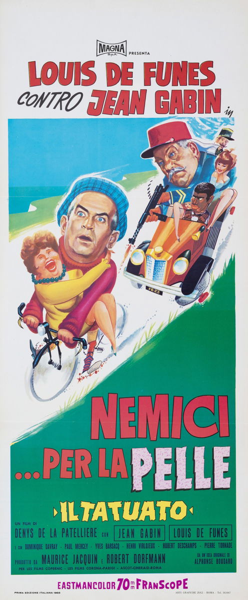 Nemici... per la pelle - Il tatuato - Locandina 1