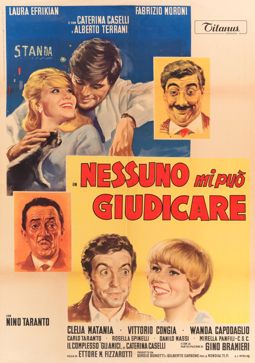 Poster 2 for the film No One Can Judge Me (1966)