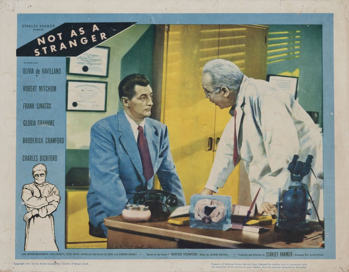 Lobby Card 2 for the film Not as a Stranger (1955)