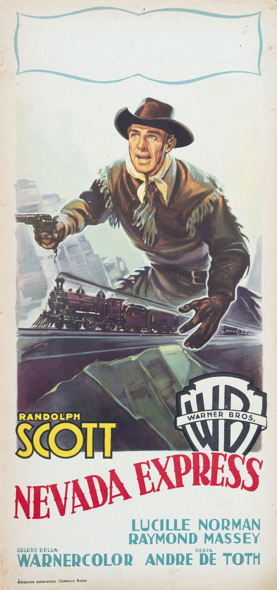 Carson City - Lobby Card 1