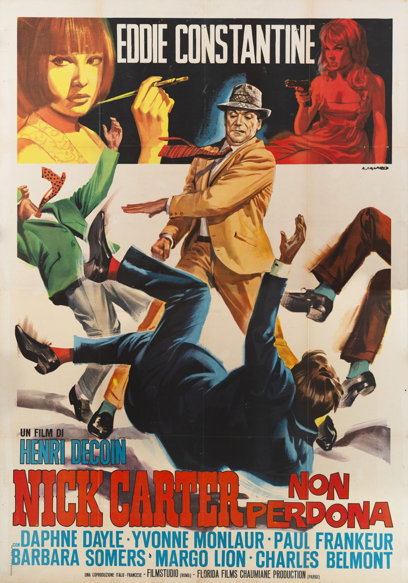 Nick Carter non perdona - Manifesto 1