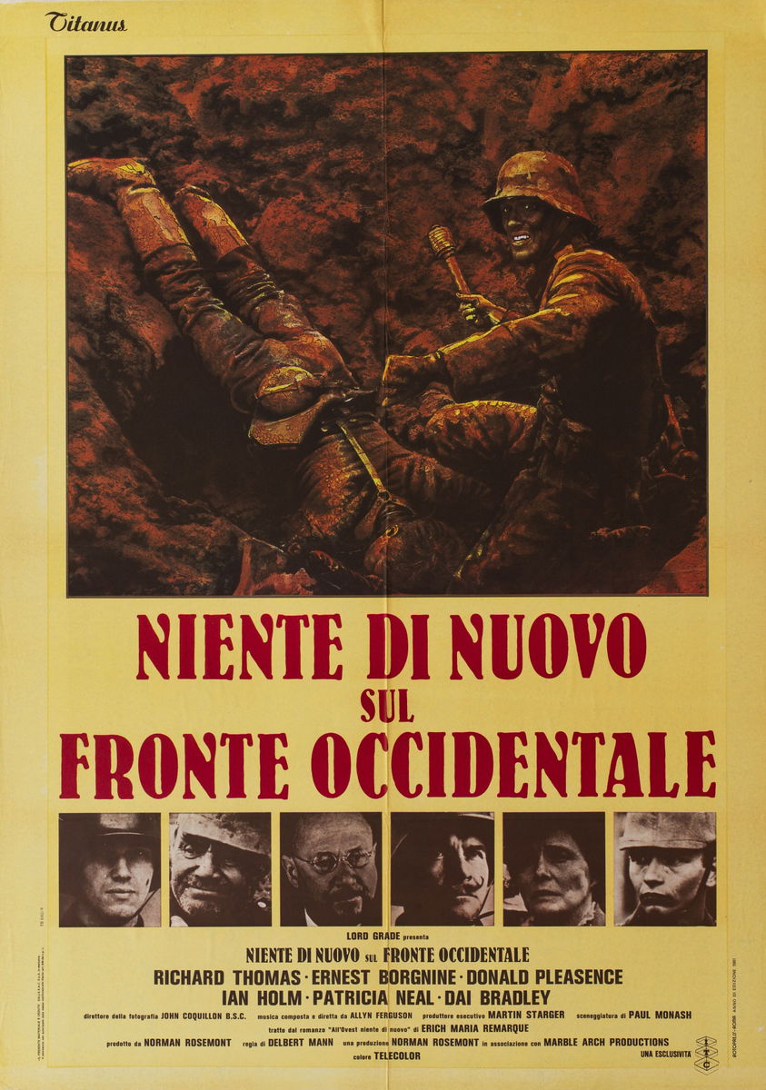 Niente di nuovo sul fronte occidentale - Manifesto 1