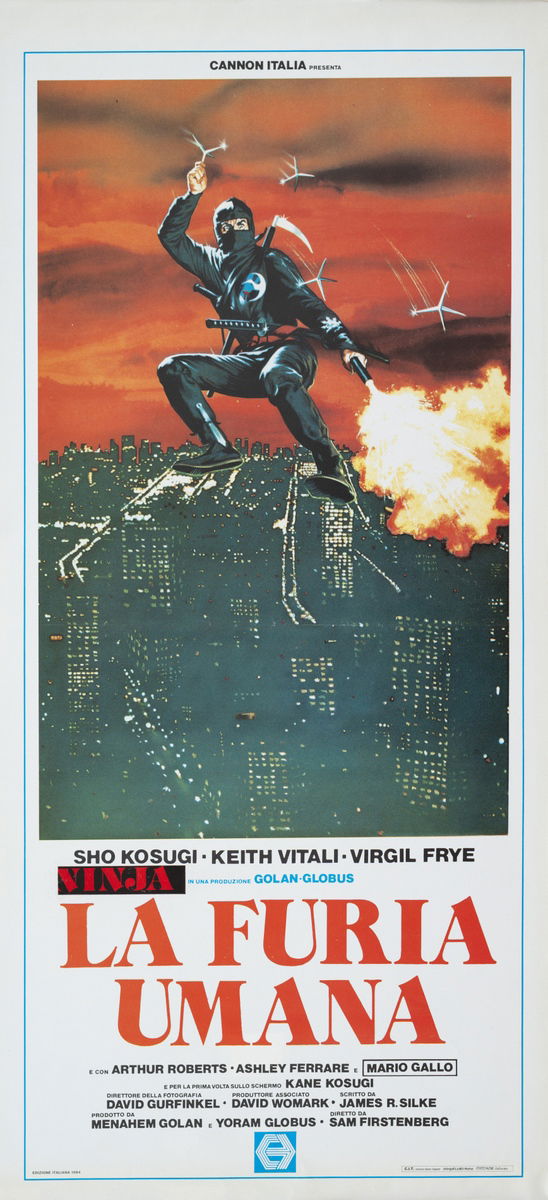 Revenge of the Ninja - Lobby Card 1