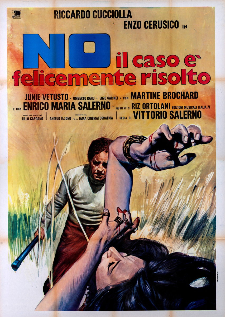 Manifesto 2 per il film No, il caso è felicemente risolto (1973)