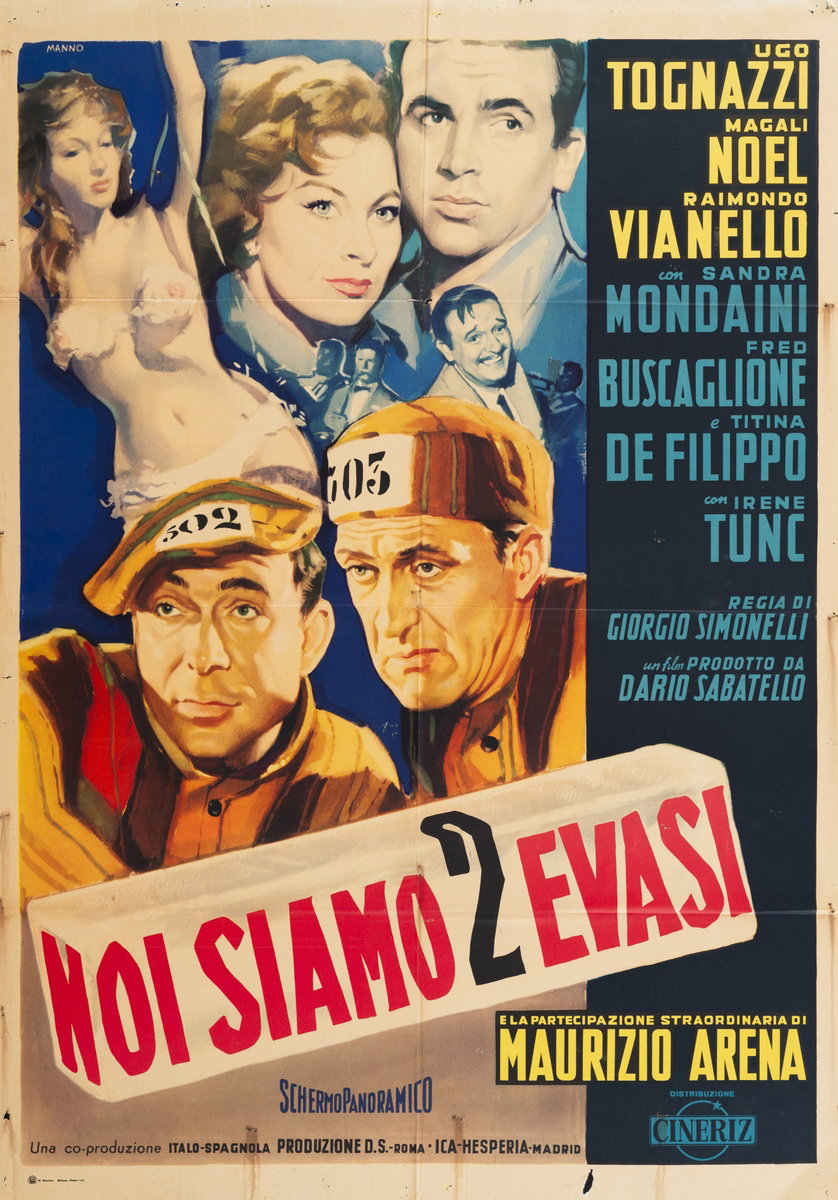 Noi siamo 2 evasi - Manifesto 2
