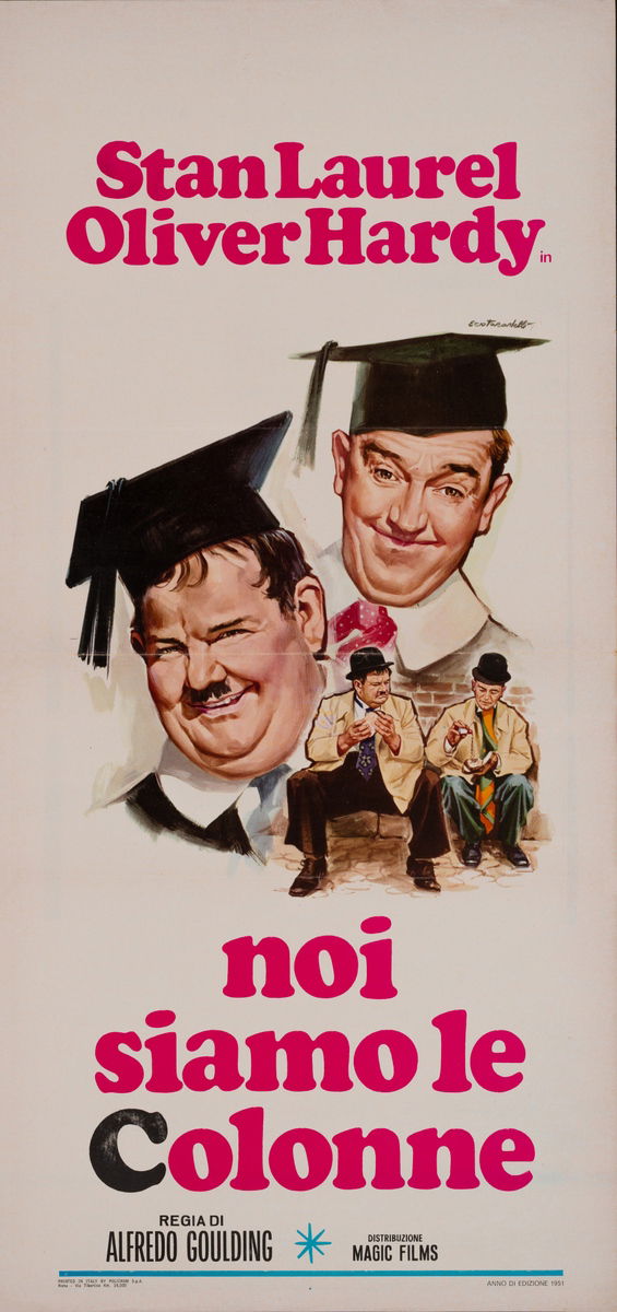 Noi siamo le colonne - Locandina 1