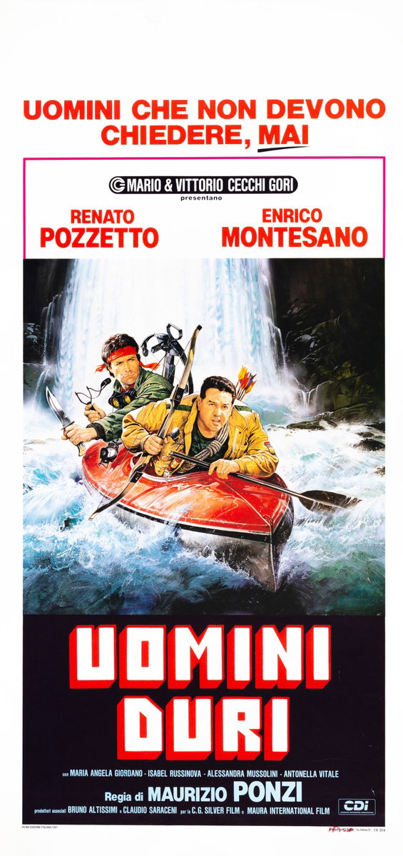 Noi uomini duri - Locandina 1