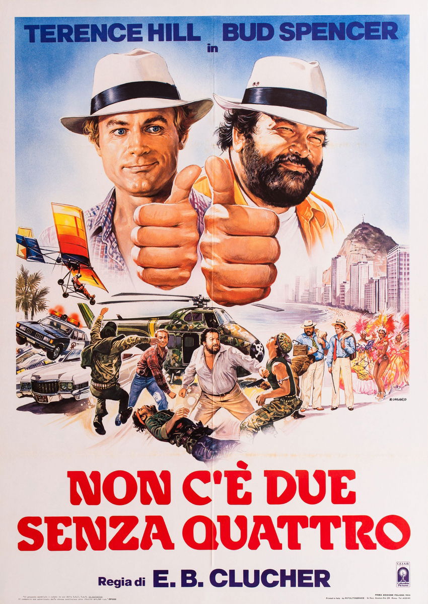 Non c'è due senza quattro - Manifesto 1