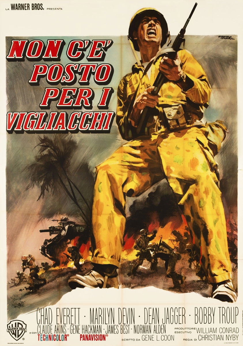 Non c'è posto per i vigliacchi - Manifesto 2