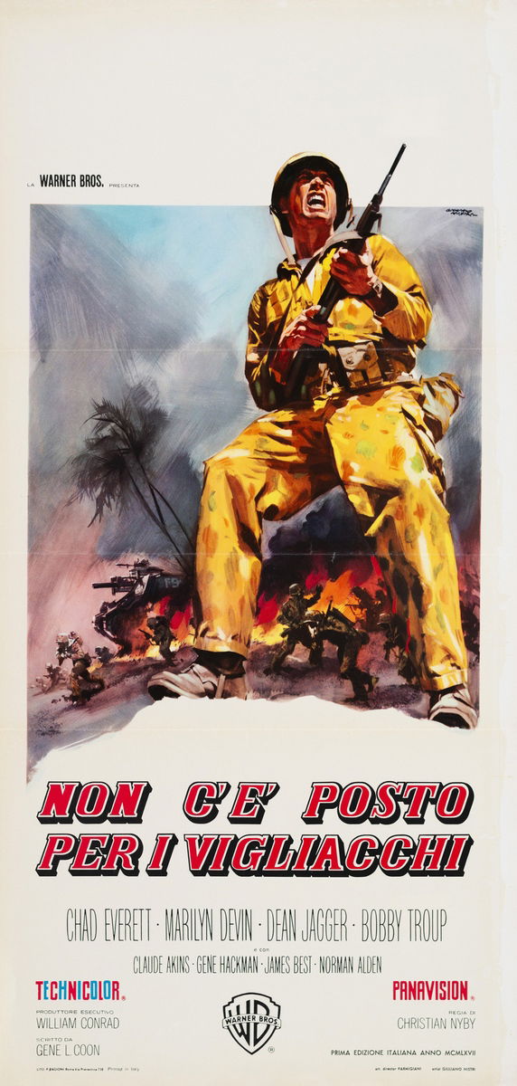 Non c'è posto per i vigliacchi - Locandina 1