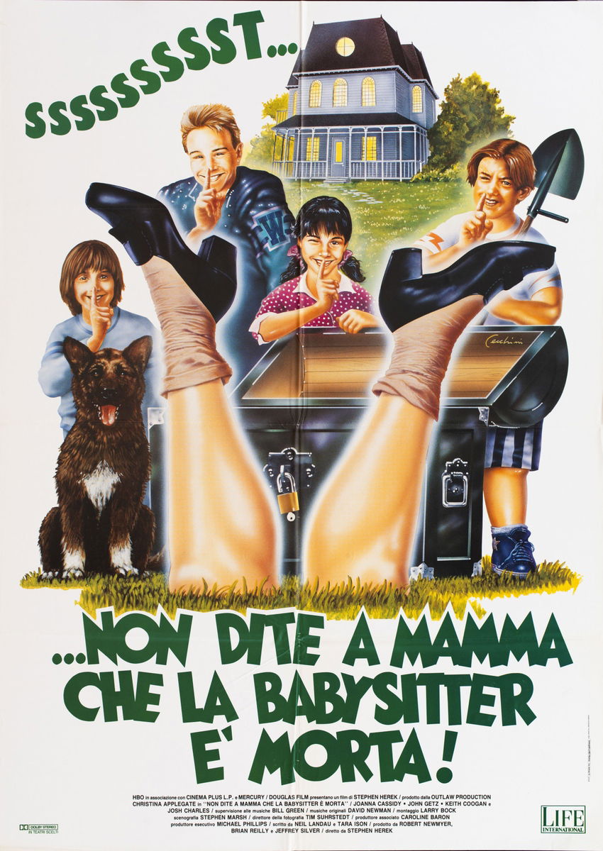 ...non dite a mamma che la babysitter è morta - Manifesto 1
