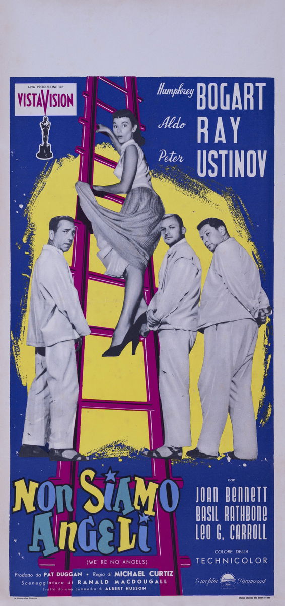 We're No Angels - Lobby Card 1