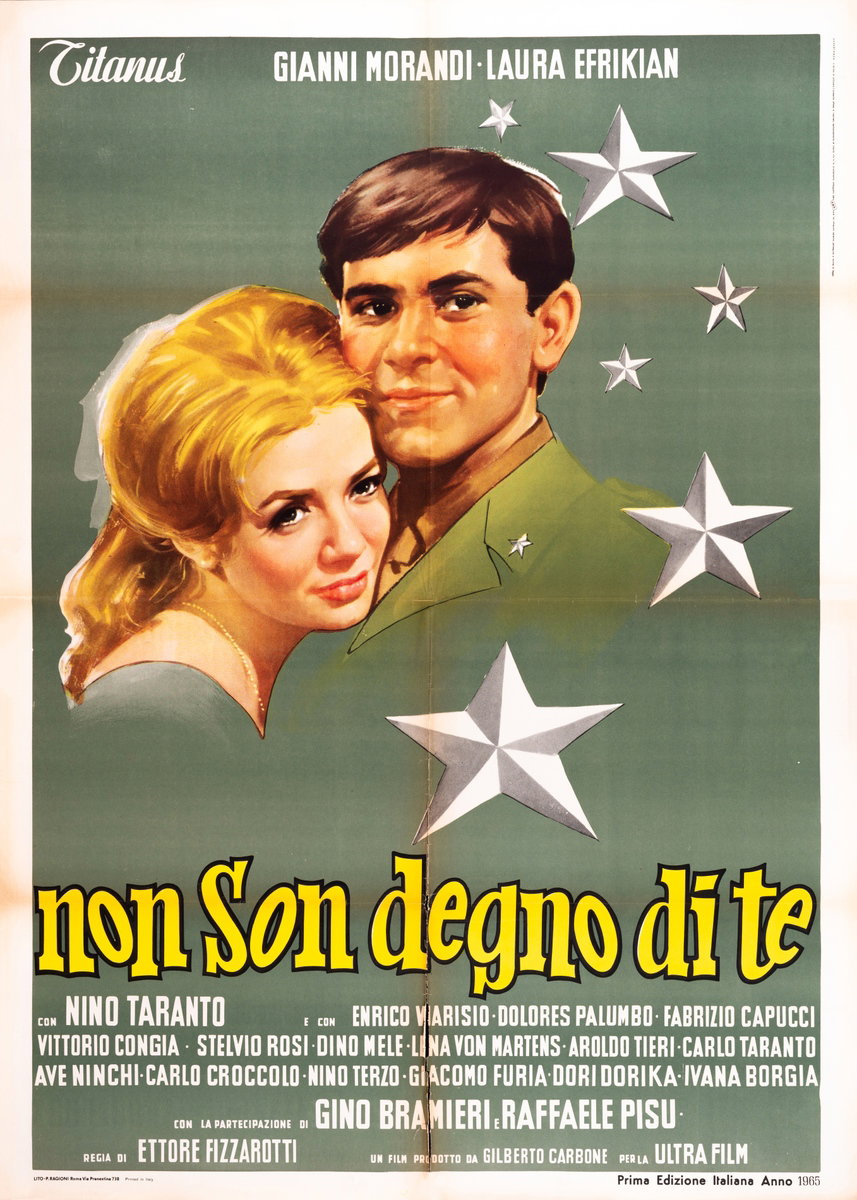Manifesto 3 per il film Non son degno di te (1965)