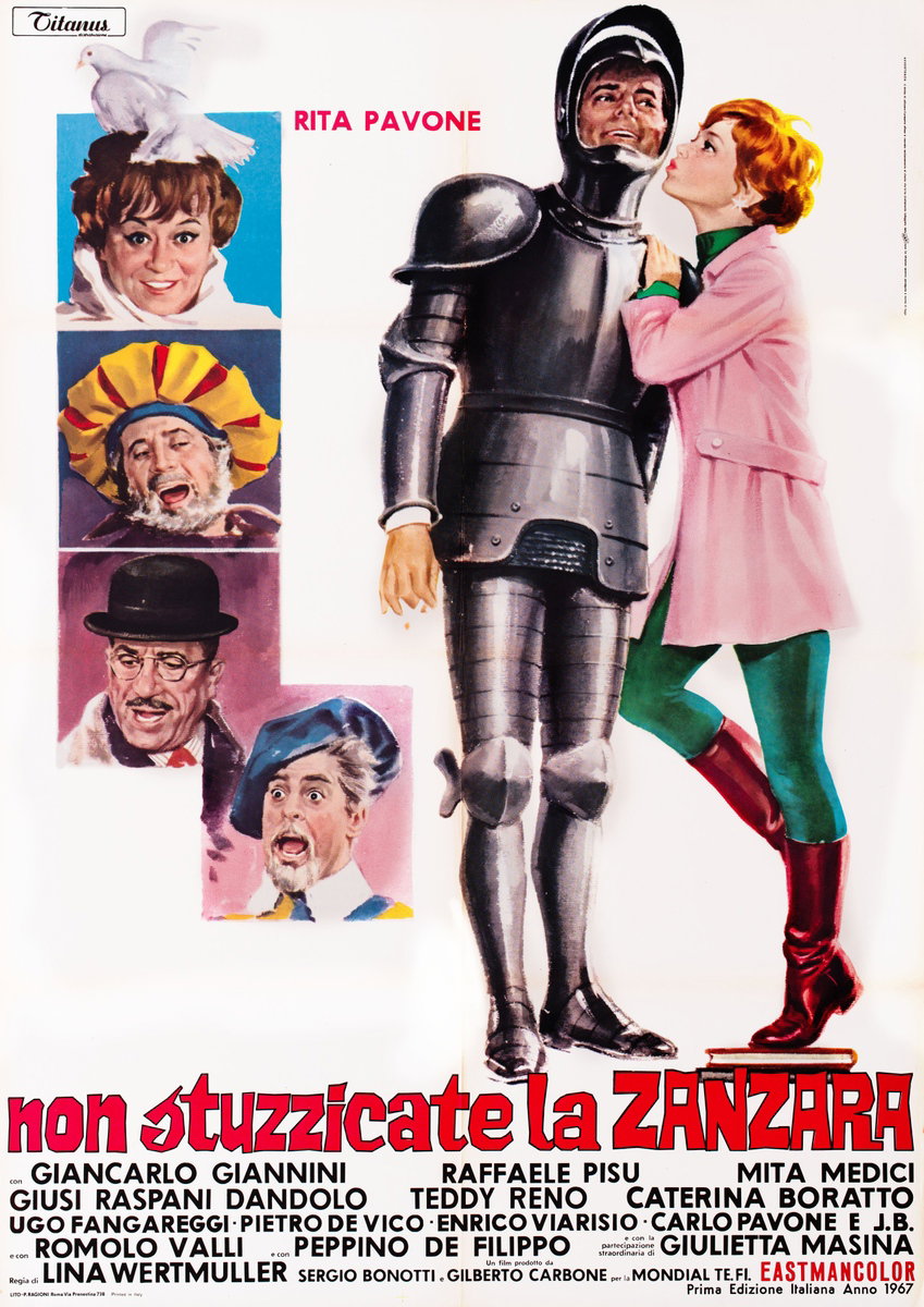 Manifesto 2 per il film Non stuzzicate la zanzara (1967)