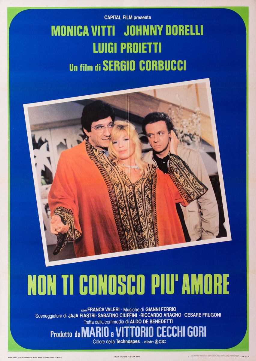 Non ti conosco più amore - Manifesto 1