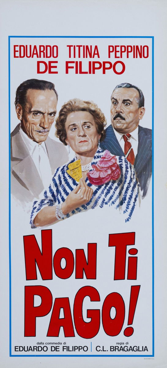 Non ti pago! - Locandina 1