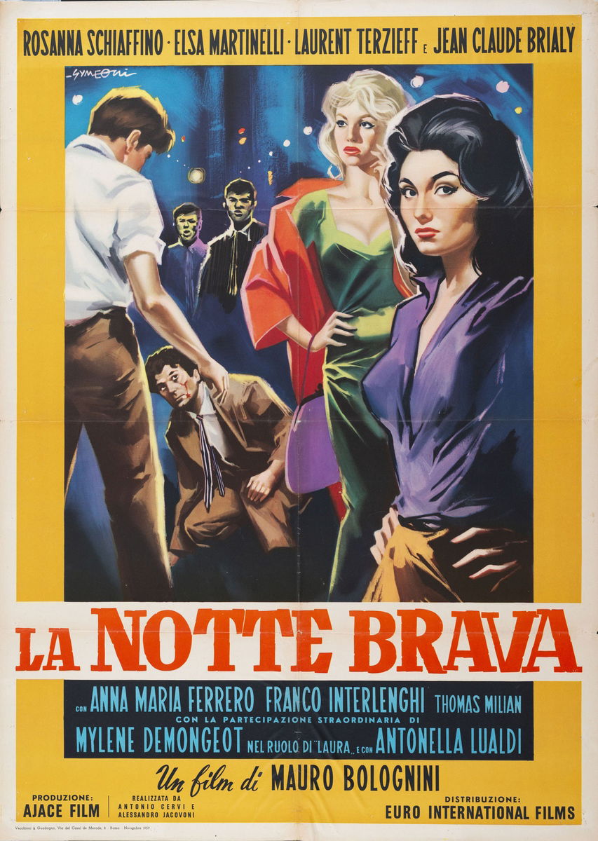 La notte brava - Manifesto 1
