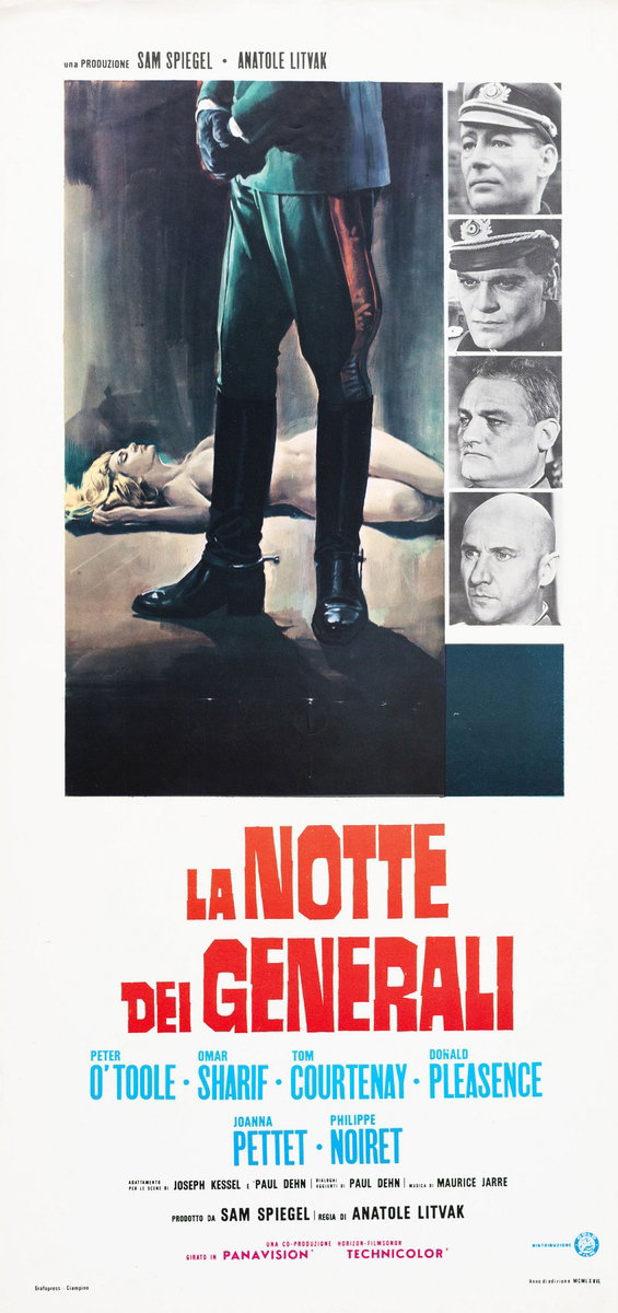 Locandina 2 for the film The Night of the Generals (1967)