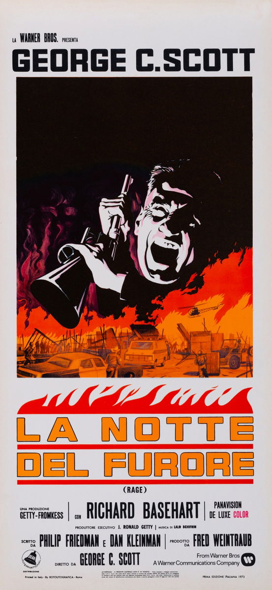 La notte del furore - Locandina 1