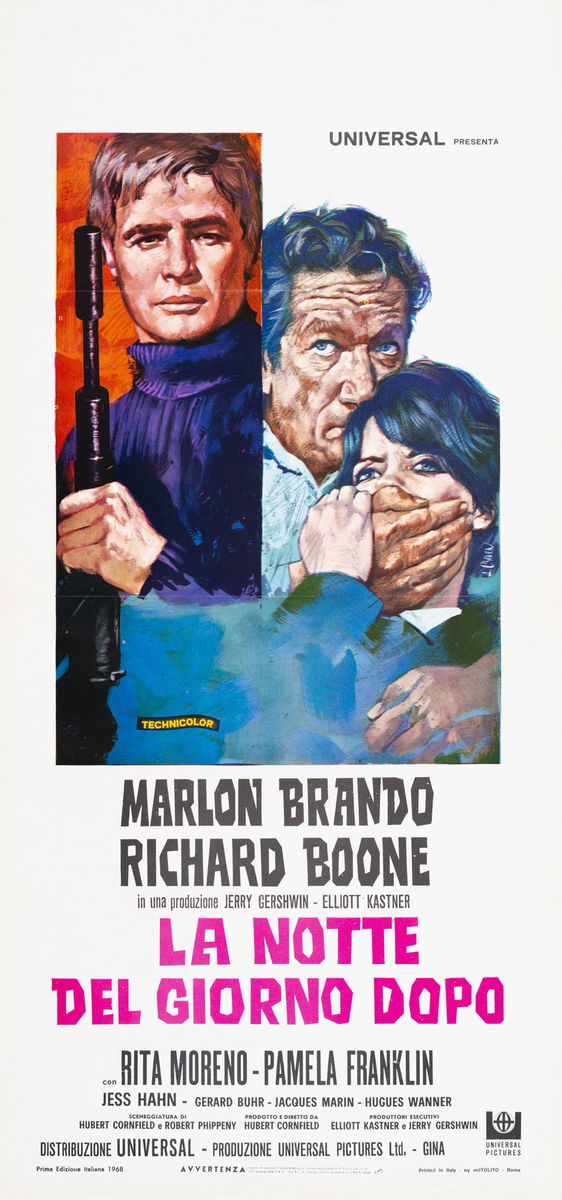 The Night of the Following Day - Lobby Card 1