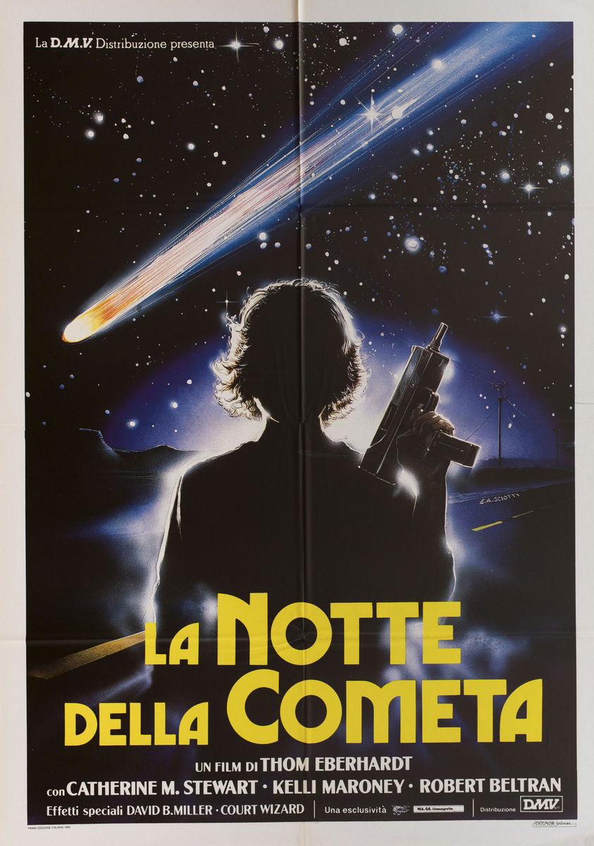 La notte della cometa - Manifesto 1