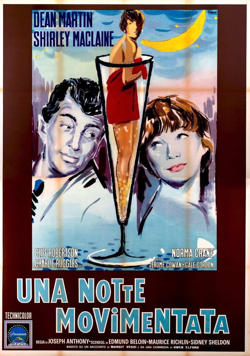 Una notte movimentata - Manifesto 1