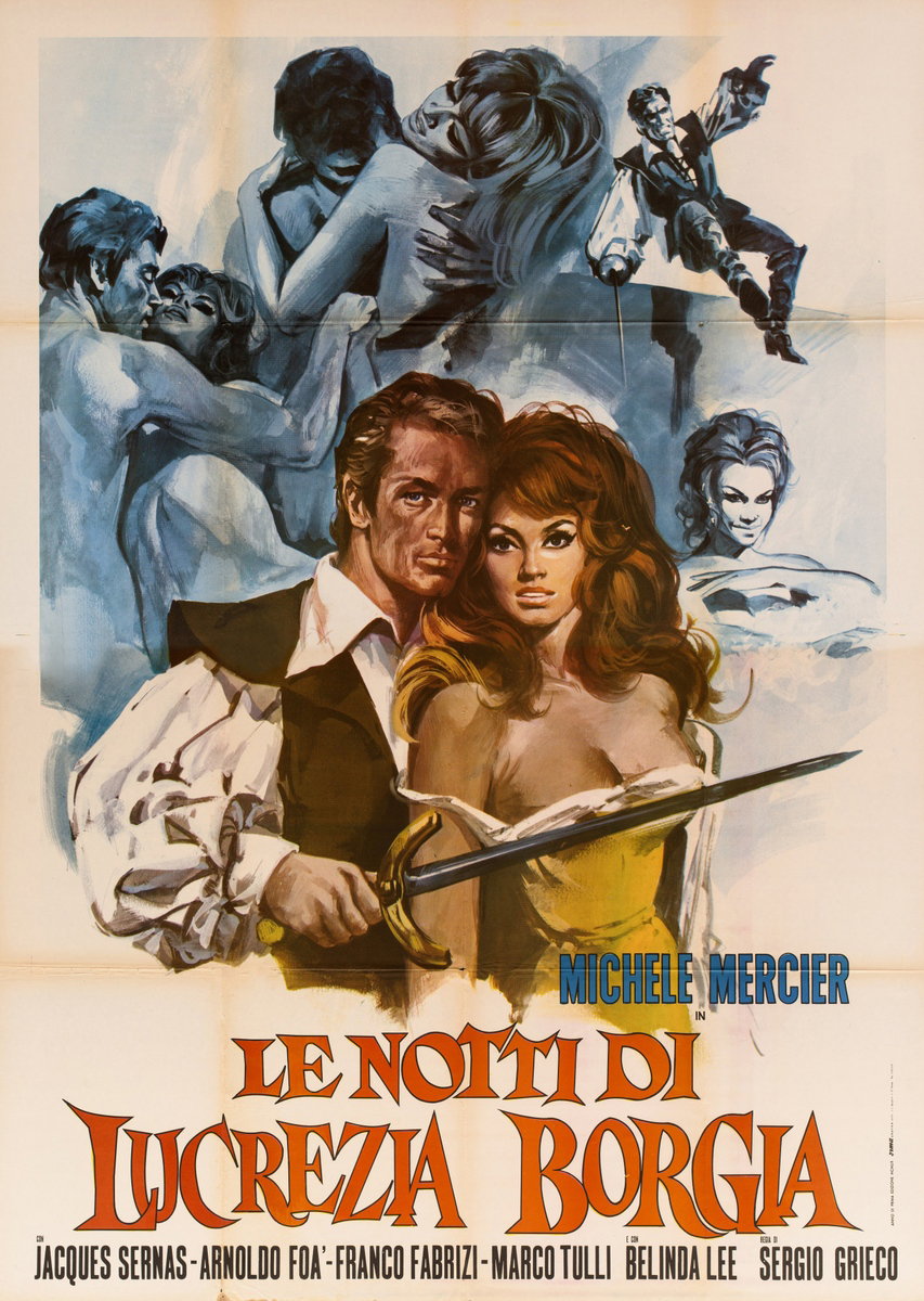 The Nights of Lucretia Borgia - Poster 1