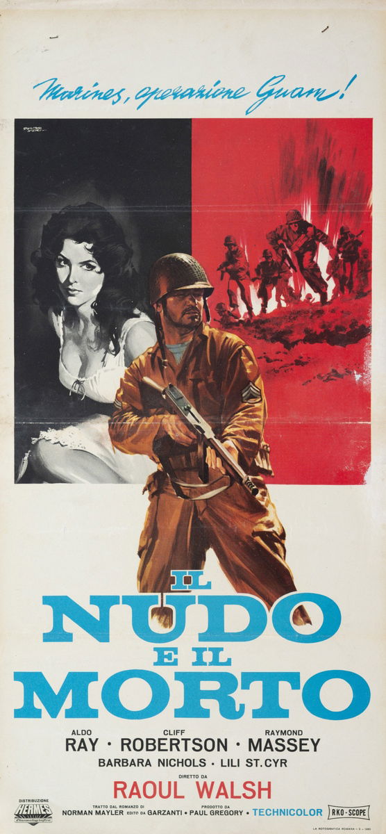 The Naked and the Dead - Lobby Card 1