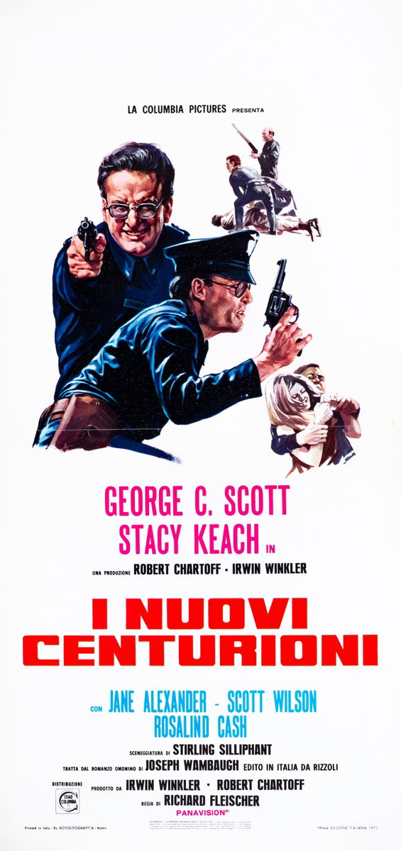 The New Centurions - Lobby Card 1