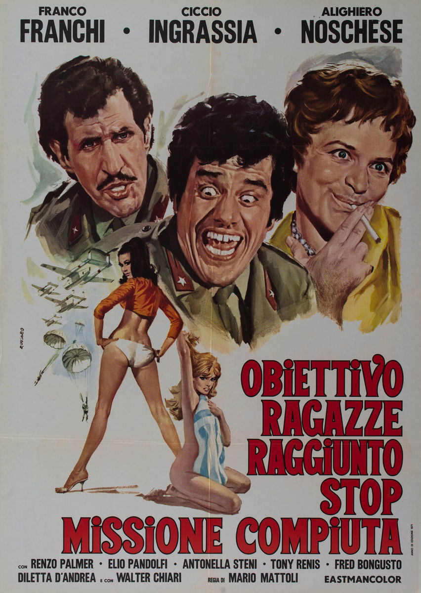 Obiettivo ragazze - Manifesto 1