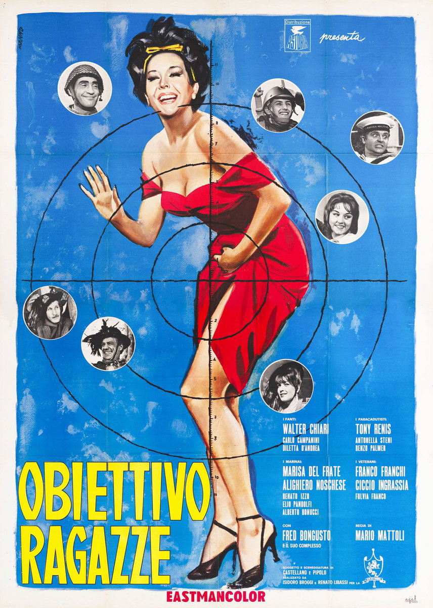 Obiettivo ragazze - Manifesto 3