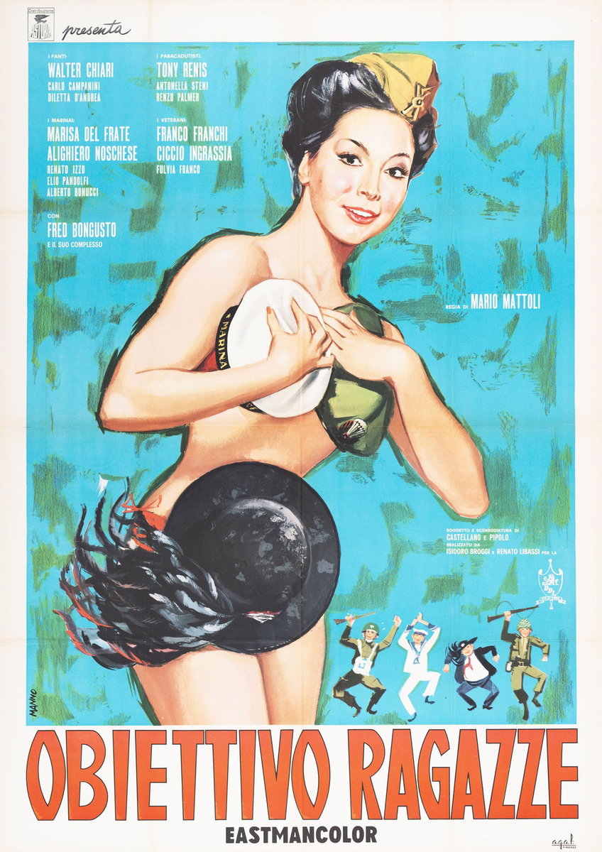 Obiettivo ragazze - Manifesto 2