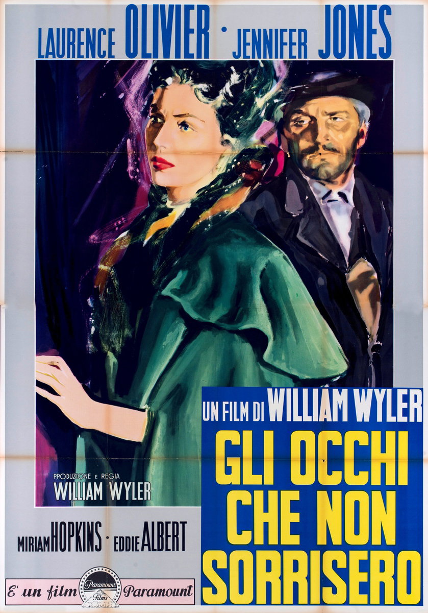 Manifesto 2 per il film Gli occhi che non sorrisero (1952)