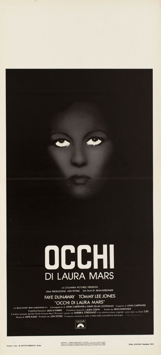 Eyes of Laura Mars - Lobby Card 1