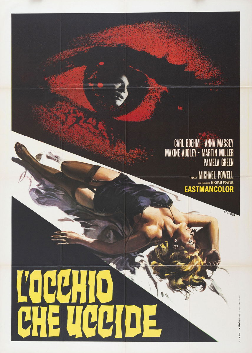 L'occhio che uccide - Manifesto 1