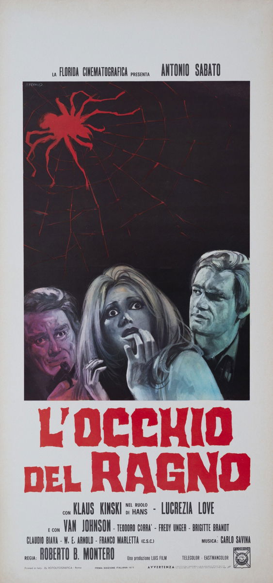 Eye of the Spider - Lobby Card 1